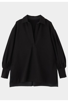 【ル フィル/LE PHIL】のベビーポンチ袖タックカットソー 人気、トレンドファッション・服の通販 founy(ファニー) ファッション Fashion レディースファッション Fashion for Women トップス・カットソー Cut & Sew Tops シャツ・ブラウス・オフィスカジュアル Elegant Blouses & Button-Ups ロングTシャツ・Tシャツ Longline T-Shirts & Tees カットソー・ベーシックTシャツ Cut-and-Sewn Tops / Stretch Tees & Basics カットソー Cut and Sewn Top スキッパー Skipper, Open Collar スリーブ Sleeve, Long Sleeve / Short Sleeve バランス Balance, Style Balance ビッグ Big, Oversized ベビー Baby, Babywear ロング Long, Long-Length エレガント 上品 Elegant |ID:prp329100004881238