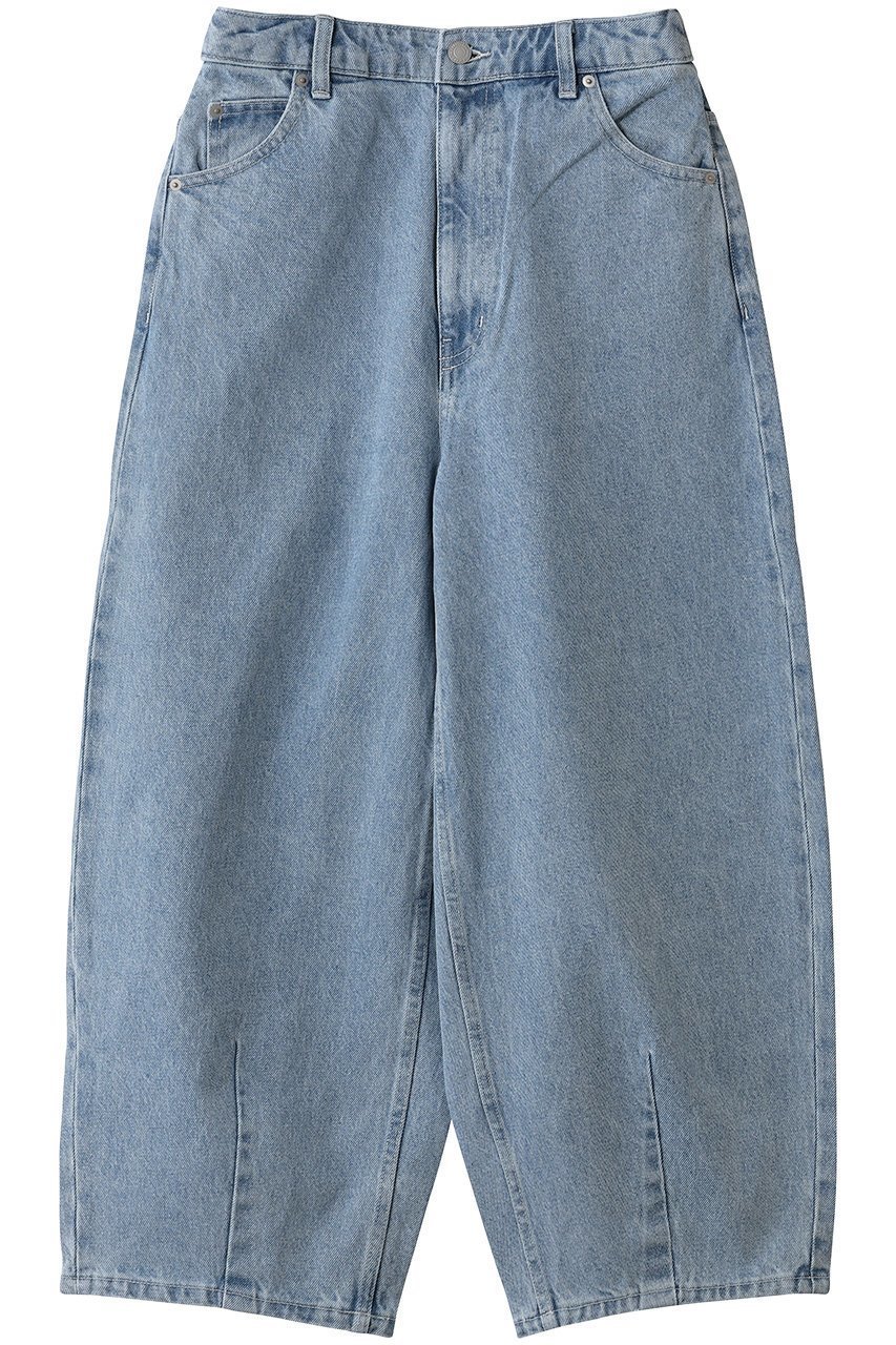 【ミディウミ/MidiUmi】のhigh waist curved denim デニム インテリア・キッズ・メンズ・レディースファッション・服の通販 founy(ファウニー) 　ファッション　Fashion　レディースファッション　Fashion for Women　パンツ　Pants & Trousers　デニムパンツ・ジーンズ・美脚デニム　Denim Jeans & Pants　おすすめ　Recommended / Our Picks　デニム　Denim, Jeans Material　定番　Standard, Basic Item　春　Spring　l.blue|ID: prp329100004881247 ipo3291000000036868026