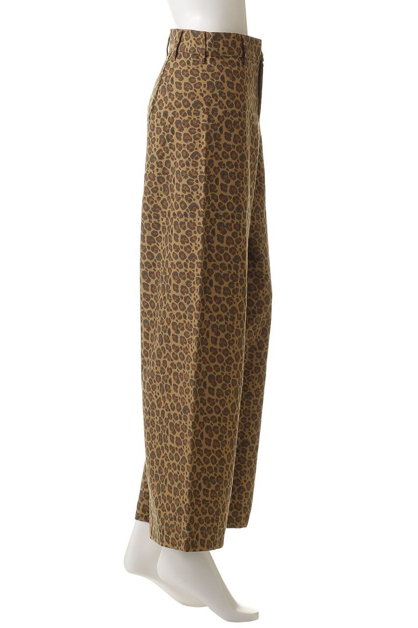 【エスゼット ブロックプリント/SZ Blockprints】のDISCO PANTS LEOPARD ワイドパンツ 大人の最旬トレンドファッション＆コーディネート founy(ファウニー) 　ファッション　Fashion　レディースファッション　Fashion for Women　パンツ　Pants & Trousers　クロップド　Cropped, Short Length　シューズ　Shoes, Footwear　シンプル　Simple, Minimal　レオパード　Leopard, Animal Print　ワイド　Wide, Wide Fit　エレガント 上品　Elegant　other-3|ID: prp329100004881257 ipo3291000000036868070