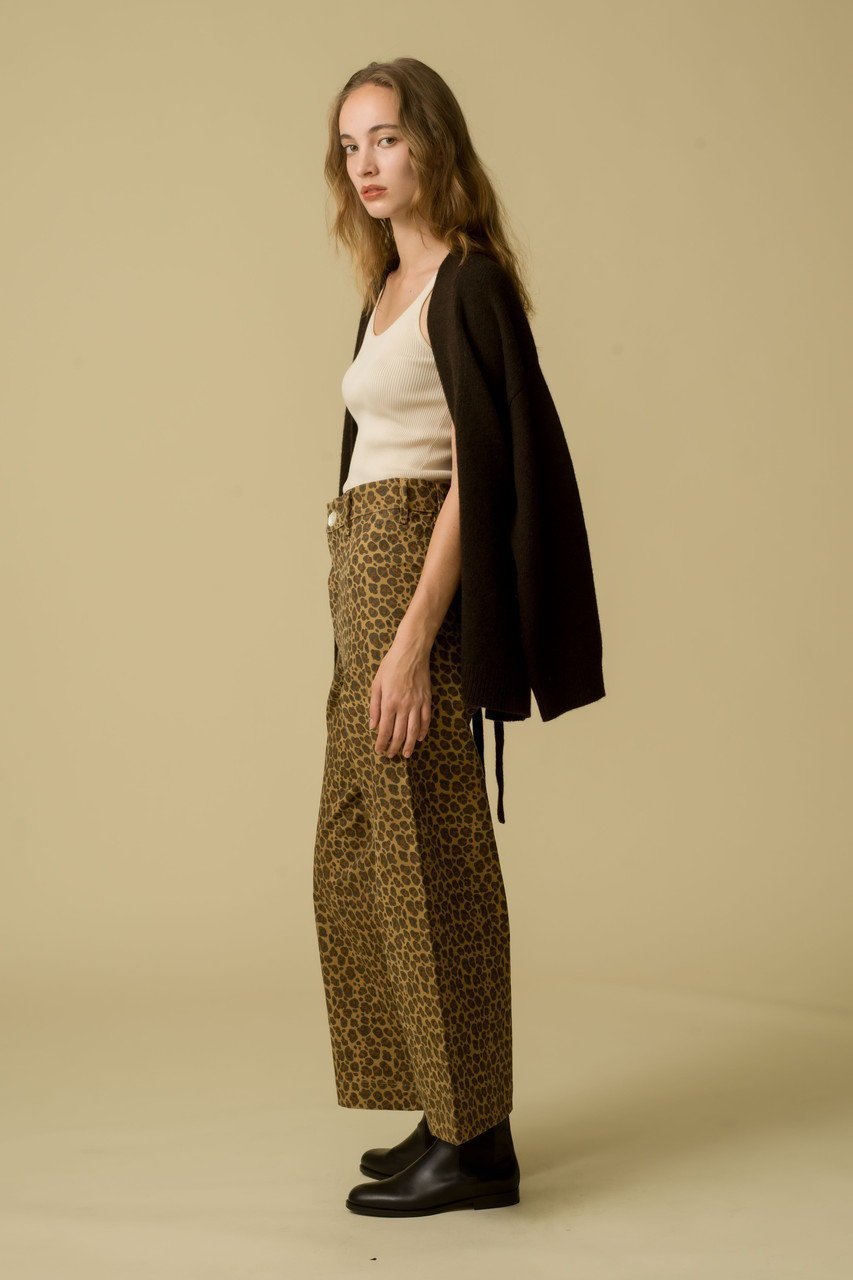 【エスゼット ブロックプリント/SZ Blockprints】のDISCO PANTS LEOPARD ワイドパンツ 大人の最旬トレンドファッション＆コーディネート founy(ファウニー) 　ファッション　Fashion　レディースファッション　Fashion for Women　パンツ　Pants & Trousers　クロップド　Cropped, Short Length　シューズ　Shoes, Footwear　シンプル　Simple, Minimal　レオパード　Leopard, Animal Print　ワイド　Wide, Wide Fit　エレガント 上品　Elegant　other-7|ID: prp329100004881257 ipo3291000000036868074