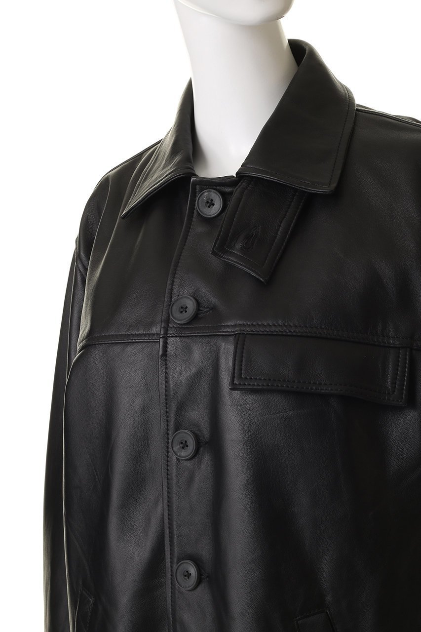 【メゾンスペシャル/MAISON SPECIAL】の【UNISEX】SHEEPレザーカーコート 人気、トレンドファッション・服の通販 founy(ファニー) 　ファッション　Fashion　レディースファッション　Fashion for Women　アウター　Coat / Outerwear Collection　コート・ロングコート・ピーコート　Long Coats, Peacoats & More　レディースジャケット・軽アウター　Jackets　ユニセックス　Unisex, Genderless　シンプル　Simple, Minimal　ジャケット　Jacket, Outerwear　スタイリッシュ　Stylish, Fashionable　スリーブ　Sleeve, Long Sleeve / Short Sleeve　ロング　Long, Long-Length　other-5|ID: prp329100004881301 ipo3291000000036434006