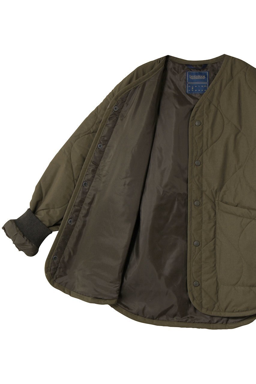 【ラベンハム/lavenham / MEN】の【MEN】COTTON QUILT LINER ジャケット 大人の最旬トレンドファッション＆コーディネート founy(ファウニー) 　ファッション　Fashion　メンズファッション　Fashion for Men　キルティング　Quilted, Quilting　ジャケット　Jacket, Outerwear　フォルム　Silhouette, Form　軽量　Lightweight, Ultra Light　other-6|ID: prp329100004881320 ipo3291000000036868298