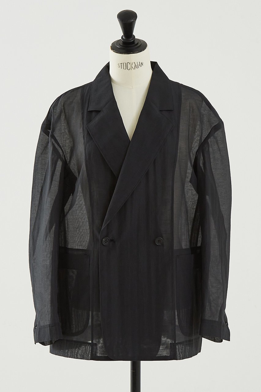 【デザイン ワークス/DESIGN WORKS】のリネン混シアーオーバーサイズジャケット 人気、トレンドファッション・服の通販 founy(ファニー) 　ファッション　Fashion　レディースファッション　Fashion for Women　アウター　Coat / Outerwear Collection　レディースジャケット・軽アウター　Jackets　シアー　Sheer, See-Through　ショルダー　Shoulder, Shoulder Strap　ジャケット　Jacket, Outerwear　ダブル　Double, Double-Breasted　トレンド　Trend, Trending Now　ドロップ　Drop Shoulder, Dropped Style　リネン　Linen, Linen Fabric　リラックス　Relax, Relaxed Fit　防寒　Cold Protection, Winter-Ready　 other-1|ID: prp329100004881326 ipo3291000000036434176