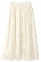 【アドーア/ADORE】のシアーエンブロイダリースカート ホワイト|ID: prp329100004881331 ipo3291000000036868325