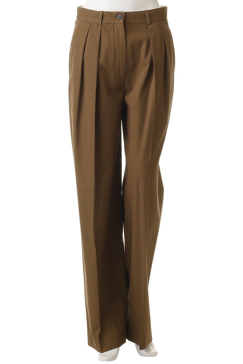 【ザ ロウ/THE ROW】のIGOR PANT 大人の最旬トレンドファッション＆コーディネート founy(ファウニー) 　ファッション　Fashion　レディースファッション　Fashion for Women　パンツ　Pants & Trousers　シンプル　Simple, Minimal　ストレート　Straight, Straight Cut　ダブル　Double, Double-Breasted　フロント　Front, Front Design　プリーツ　Pleats, Pleated　ポケット　Pocket, Pocket Detail　ワイド　Wide, Wide Fit　other-2|ID: prp329100004881348 ipo3291000000036434319