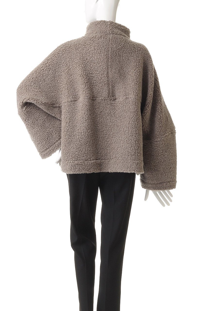 【ルームエイト/Room no.8】のPOODLE ハイネック ショート ドット コート 人気、トレンドファッション・服の通販 founy(ファニー) 　ファッション　Fashion　レディースファッション　Fashion for Women　アウター　Coat / Outerwear Collection　コート・ロングコート・ピーコート　Long Coats, Peacoats & More　ショート　Short, Short Length　ドット　Polka Dot, Dot Pattern　ハイネック　High Neck, Mock Neck　バランス　Balance, Style Balance　フェミニン　Feminine, Girly　リュクス　Luxury, Elegant, High-End, Chic　other-4|ID: prp329100004881372 ipo3291000000036434483