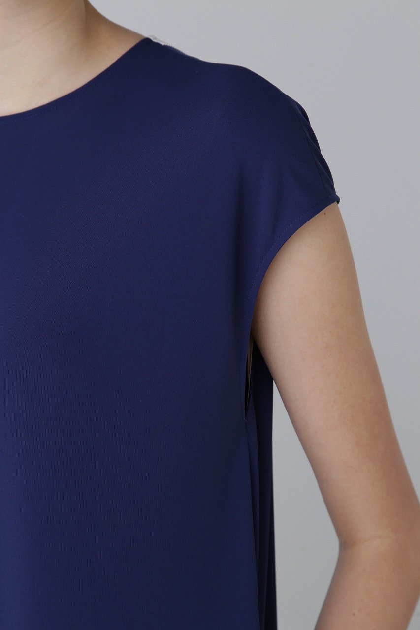 【アドーア/ADORE】のユーティリティポンチワンピース 人気、トレンドファッション・服の通販 founy(ファニー) 　ファッション　Fashion　レディースファッション　Fashion for Women　ワンピース　Dresses　チュニック　Tunic Tops & Dresses　カットソー　Cut and Sewn Top　スリーブ　Sleeve, Long Sleeve / Short Sleeve　チュニック　Tunic, Long Top　ドレス　Dress, One-Piece　パウダー　Powder, Soft Tone　フレア　Flare, Flared　フレンチ　French, French Style　other-4|ID: prp329100004881385 ipo3291000000036434571