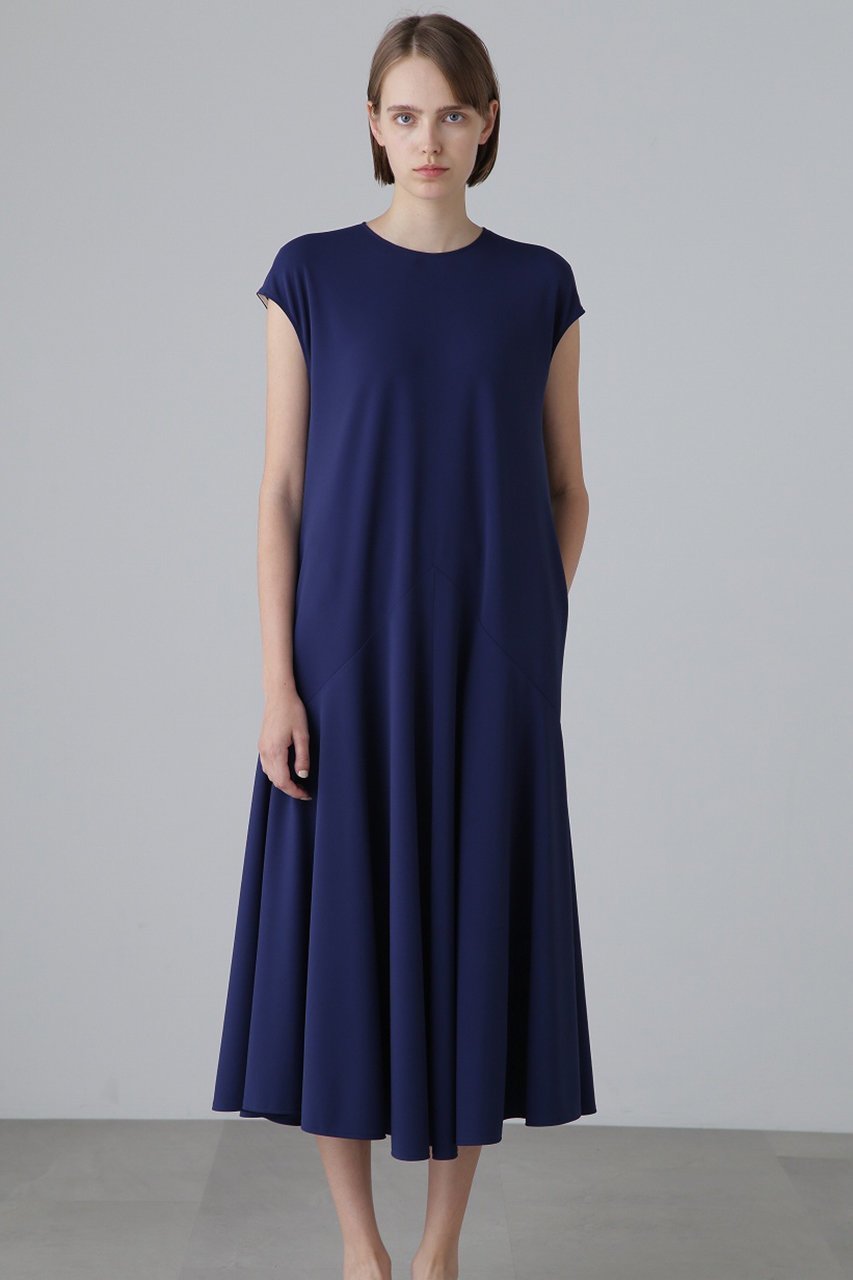 【アドーア/ADORE】のユーティリティポンチワンピース 人気、トレンドファッション・服の通販 founy(ファニー) 　ファッション　Fashion　レディースファッション　Fashion for Women　ワンピース　Dresses　チュニック　Tunic Tops & Dresses　カットソー　Cut and Sewn Top　スリーブ　Sleeve, Long Sleeve / Short Sleeve　チュニック　Tunic, Long Top　ドレス　Dress, One-Piece　パウダー　Powder, Soft Tone　フレア　Flare, Flared　フレンチ　French, French Style　other-7|ID: prp329100004881385 ipo3291000000036434574