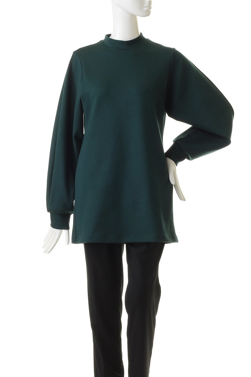 【ミディウミソリッド/MIDIUMISOLID】のパフスリーブチュニック 人気、トレンドファッション・服の通販 founy(ファニー) ファッション Fashion レディースファッション Fashion for Women ワンピース Dresses チュニック Tunic Tops & Dresses シェイプ Shape, Slim Fit シンプル Simple, Minimal スリーブ Sleeve, Long Sleeve / Short Sleeve チュニック Tunic, Long Top ハイネック High Neck, Mock Neck other-2|ID: prp329100004881387 ipo3291000000036434578