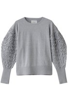 【ミディウミソリッド/MIDIUMISOLID】のpuff slv jacquard PO.S プルオーバー l.blue|ID: prp329100004881395 ipo3291000000036434627