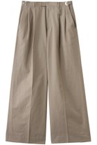 【ミディウミソリッド/MIDIUMISOLID / MEN】の【MEN】cotton linen wide PT パンツ s.beige|ID: prp329100004881400 ipo3291000000036434655