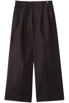 【ミディウミソリッド/MIDIUMISOLID / MEN】の【MEN】cotton linen wide PT パンツ navy|ID: prp329100004881400 ipo3291000000036865486