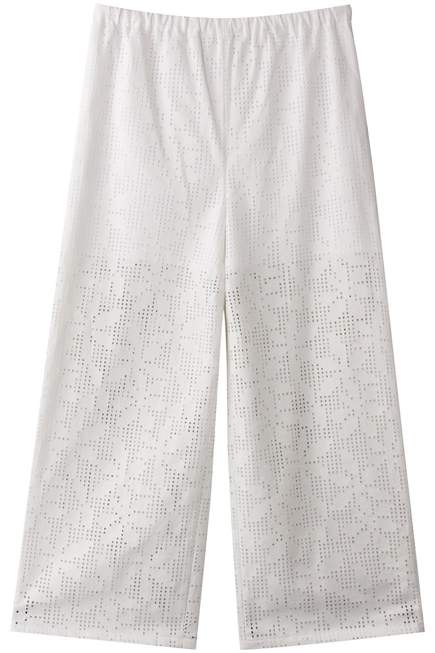 【ミディウミソリッド/MIDIUMISOLID】のlace easy PT.S パンツ インテリア・キッズ・メンズ・レディースファッション・服の通販 founy(ファニー) 　ファッション　Fashion　レディースファッション　Fashion for Women　パンツ　Pants & Trousers　エレガント 上品　Elegant　レース　Lace, Lace Fabric　夏　Summer　off white|ID: prp329100004881402 ipo3291000000036434667