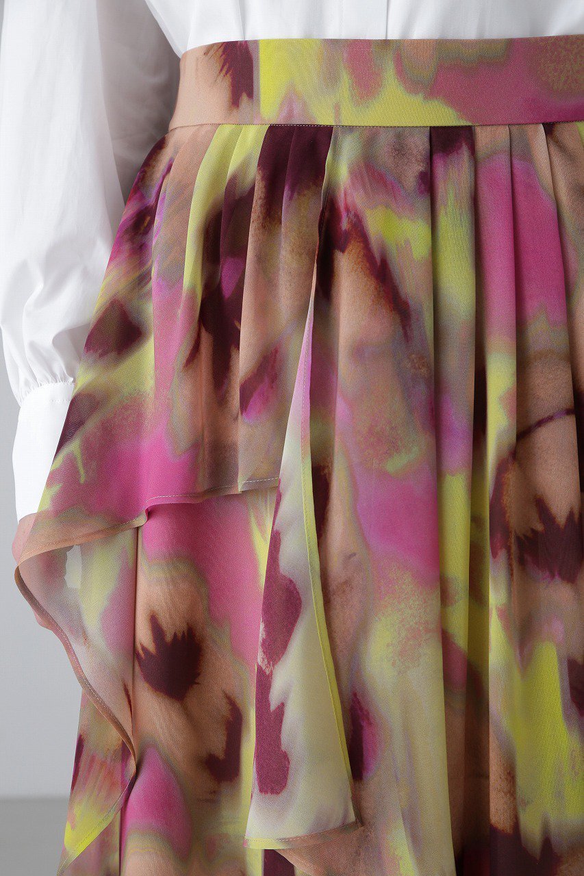 【アドーア/ADORE】のスマッジフラワープリントスカート 人気、トレンドファッション・服の通販 founy(ファニー) ファッション Fashion レディースファッション Fashion for Women スカート Skirts ロングスカート Long Skirts / Maxi & Midi Skirts シフォン Chiffon, Lightweight Fabric トレンド Trend, Trending Now ドレープ Drape, Draping Fabric プリント Print, Printed Pattern モチーフ Motif, Design Theme ランダム Random, Irregular ロング Long, Long-Length other-3|ID: prp329100004881408 ipo3291000000036434703