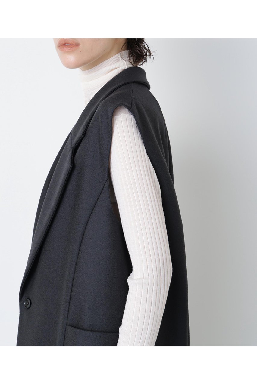 【ヒューエルミュージアム/hueLe Museum】の【STUMBLY】Baloon Silhouette Gilet 大人の最旬トレンドファッション＆コーディネート founy(ファウニー) 　ファッション　Fashion　レディースファッション　Fashion for Women　アウター　Coat / Outerwear Collection　レディースジャケット・軽アウター　Jackets　シンプル　Simple, Minimal　ジャケット　Jacket, Outerwear　バランス　Balance, Style Balance　パターン　Pattern, Design Print　ボックス　Boxy, Box Shape　ポケット　Pocket, Pocket Detail　再入荷　Restock / Back in Stock　other-7|ID: prp329100004881432 ipo3291000000036509523