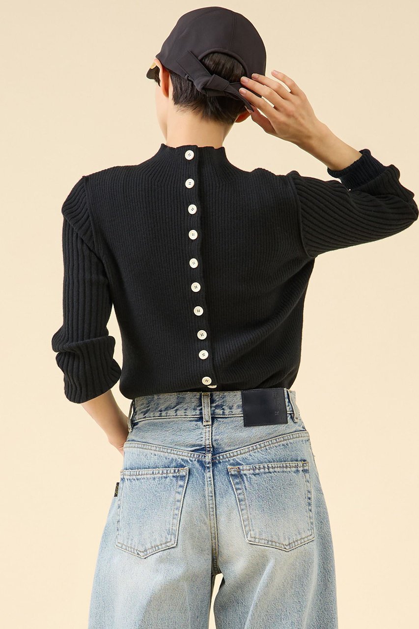 【マルティニーク/martinique】のウールリブスタンドカーディガン 人気、トレンドファッション・服の通販 founy(ファニー) 　ファッション　Fashion　レディースファッション　Fashion for Women　トップス・カットソー　Cut & Sew Tops　ニット　Knit Tops & Sweaters　カーディガン・羽織り　Layered Style Cardigans　おすすめ　Recommended / Our Picks　インナー　Innerwear　カーディガン　Cardigan, Knitwear　トレンド　Trend, Trending Now　ハイネック　High Neck, Mock Neck　バランス　Balance, Style Balance　羽織　Haori, Light Jacket　other-3|ID: prp329100004881469 ipo3291000000036435126