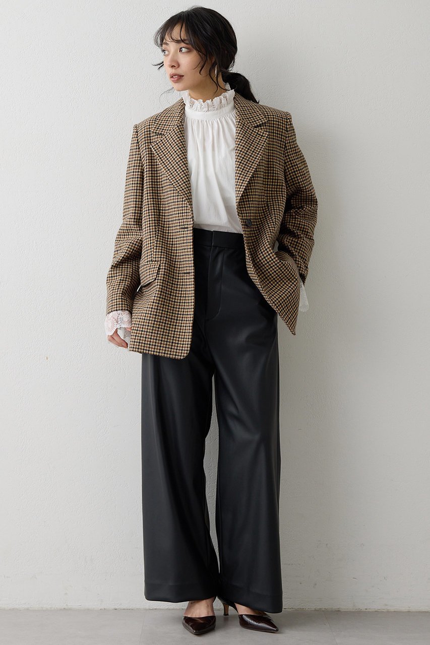 【ウィムガゼット/Whim Gazette】のレザーライクパンツ 人気、トレンドファッション・服の通販 founy(ファニー) ファッション Fashion レディースファッション Fashion for Women パンツ Pants & Trousers ワイド Wide, Wide Fit 冬 Winter / This Winter other-5|ID: prp329100004881479 ipo3291000000036435219