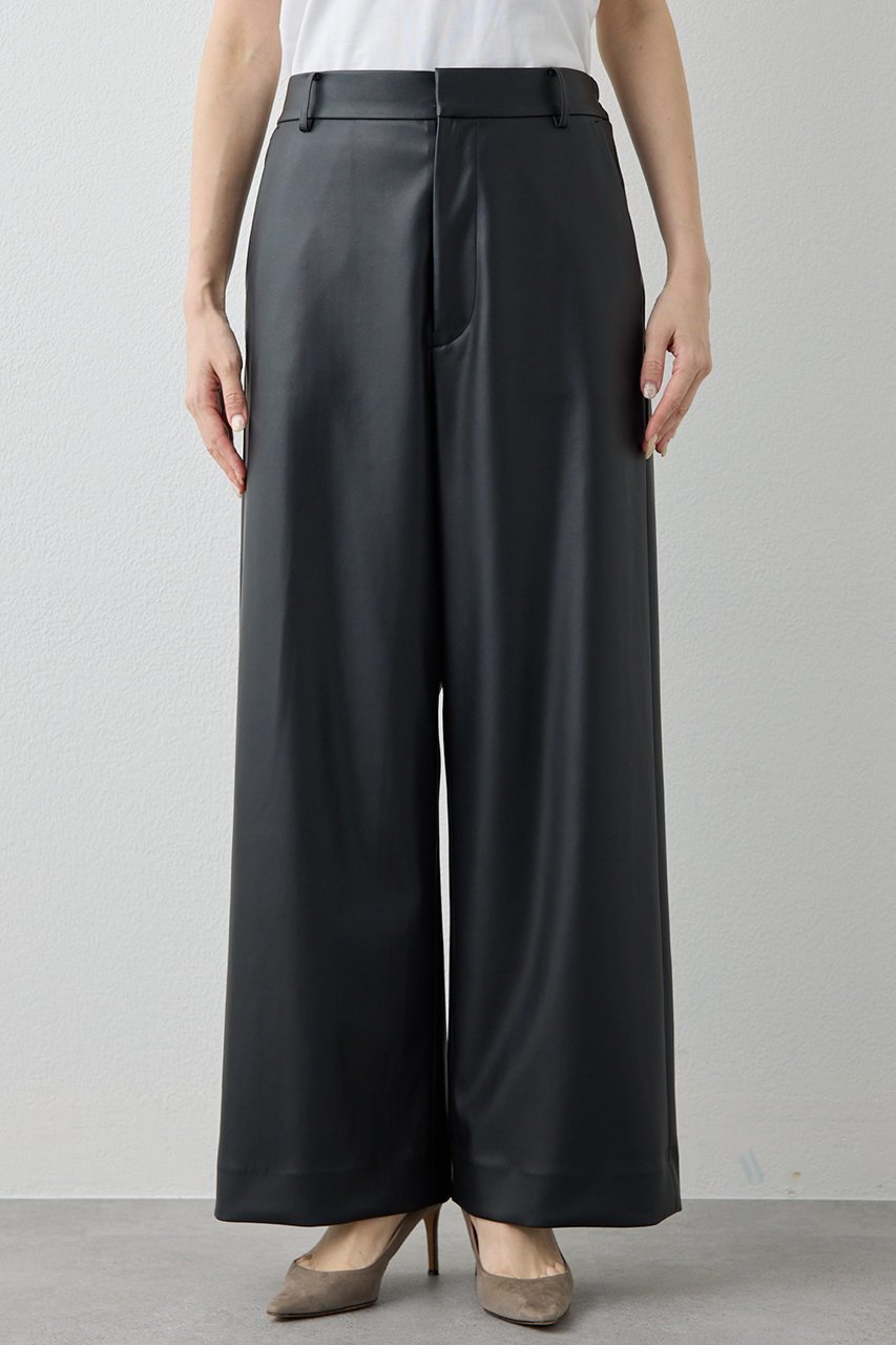 【ウィムガゼット/Whim Gazette】のレザーライクパンツ 人気、トレンドファッション・服の通販 founy(ファニー) ファッション Fashion レディースファッション Fashion for Women パンツ Pants & Trousers ワイド Wide, Wide Fit 冬 Winter / This Winter other-6|ID: prp329100004881479 ipo3291000000036435221