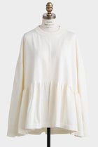 【ヒューエルミュージアム/hueLe Museum】の【hLM】フレアニット ホワイト|ID: prp329100004881483 ipo3291000000036435284