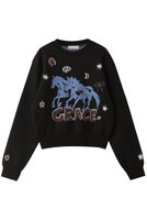【メゾンスペシャル/MAISON SPECIAL】のHorse Knit/ホースニット 人気、トレンドファッション・服の通販 founy(ファニー) ファッション Fashion レディースファッション Fashion for Women トップス・カットソー Cut & Sew Tops ニット Knit Tops & Sweaters カジュアルプルオーバー・ニットトップス Pullovers & Knit Tops / Casual Pullovers グラフィック Graphic, Graphic Design ジャカード／ジャガード Jacquard, Woven Pattern バランス Balance, Style Balance ボトム Bottoms, Lower Wear |ID:prp329100004881496