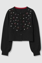 【アルアバイル/allureville】の【LOULOU WILLOUGHBY】CHERRYビジューカーディガン 人気、トレンドファッション・服の通販 founy(ファニー) ファッション Fashion レディースファッション Fashion for Women トップス・カットソー Cut & Sew Tops ニット Knit Tops & Sweaters カーディガン・羽織り Layered Style Cardigans カーディガン Cardigan, Knitwear コンパクト Compact, Small Size ビジュー Bijou, Jewel-like Accent モチーフ Motif, Design Theme 春 Spring thumbnail ブラック|ID: prp329100004881533 ipo3291000000036435849