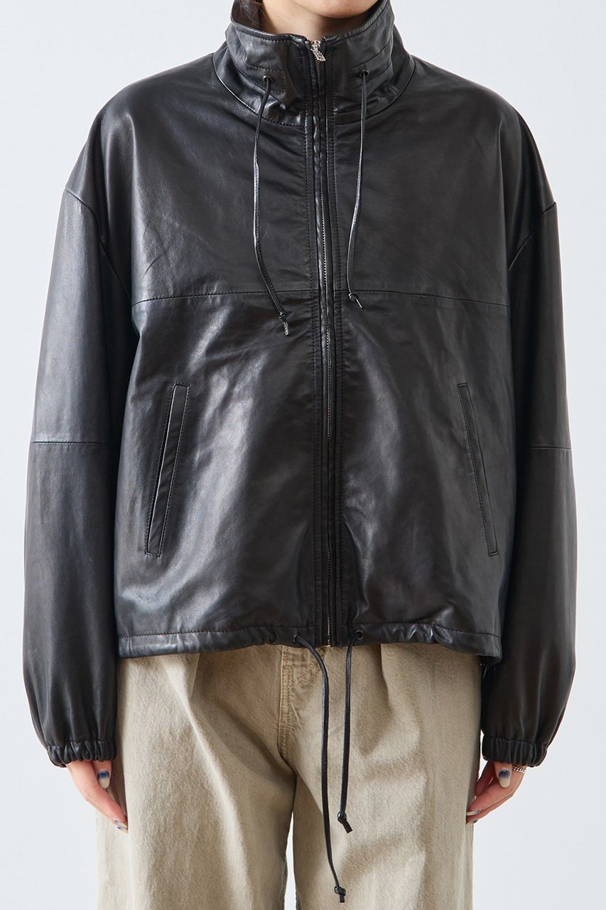 【マルティニーク/martinique】の【HAIKURE】JORDAN NAPPA レザーブルゾン 人気、トレンドファッション・服の通販 founy(ファニー) ファッション Fashion レディースファッション Fashion for Women アウター Coat / Outerwear Collection レディースジャケット・軽アウター Jackets ブルゾンジャケット・スポーティアウター Blouson Jackets イタリア Italy ジャケット Jacket, Outerwear デニム Denim, Jeans Material ドローコード Drawcord, Drawstring Cord ブルゾン Blouson, Bomber Jacket other-6|ID: prp329100004881534 ipo3291000000036435871