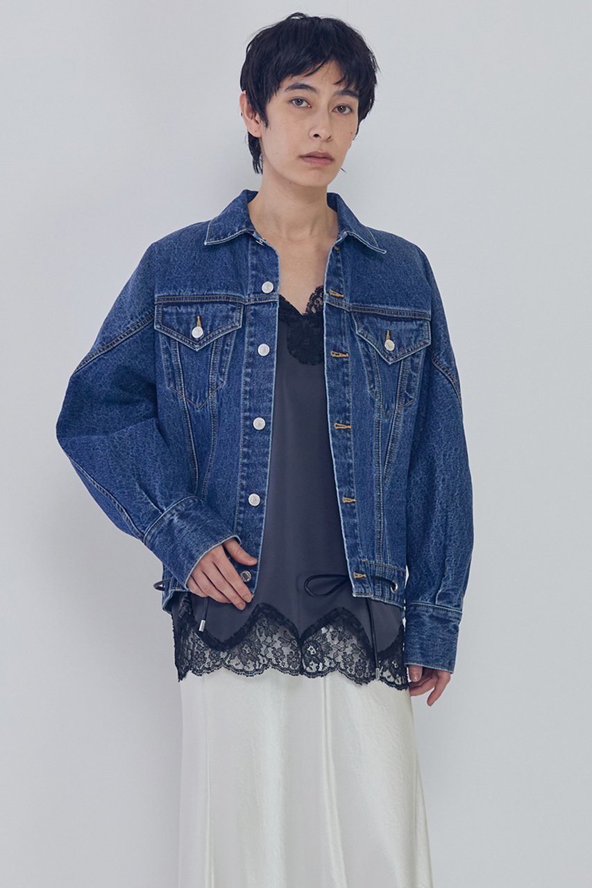 【プルミエ アロンディスモン/1er Arrondissement】のドルマンデニムジャケット 人気、トレンドファッション・服の通販 founy(ファニー) 　ファッション　Fashion　レディースファッション　Fashion for Women　アウター　Coat / Outerwear Collection　レディースジャケット・軽アウター　Jackets　デニムジャケット / カジュアルアウター　Denim Jackets　ジャケット　Jacket, Outerwear　デニム　Denim, Jeans Material　フォルム　Silhouette, Form　リラックス　Relax, Relaxed Fit　ヴィンテージ　Vintage Style　other-2|ID: prp329100004881547 ipo3291000000036435953