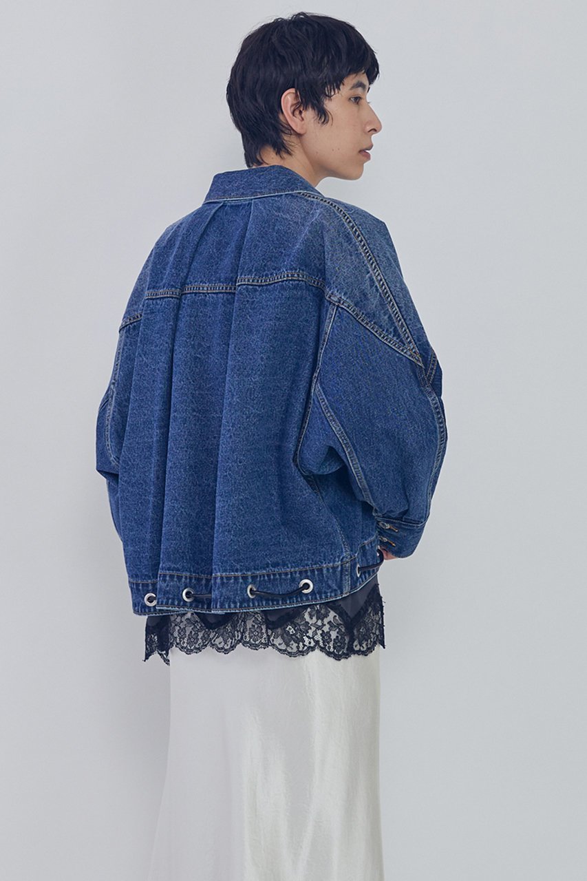 【プルミエ アロンディスモン/1er Arrondissement】のドルマンデニムジャケット 人気、トレンドファッション・服の通販 founy(ファニー) 　ファッション　Fashion　レディースファッション　Fashion for Women　アウター　Coat / Outerwear Collection　レディースジャケット・軽アウター　Jackets　デニムジャケット / カジュアルアウター　Denim Jackets　ジャケット　Jacket, Outerwear　デニム　Denim, Jeans Material　フォルム　Silhouette, Form　リラックス　Relax, Relaxed Fit　ヴィンテージ　Vintage Style　other-3|ID: prp329100004881547 ipo3291000000036435955