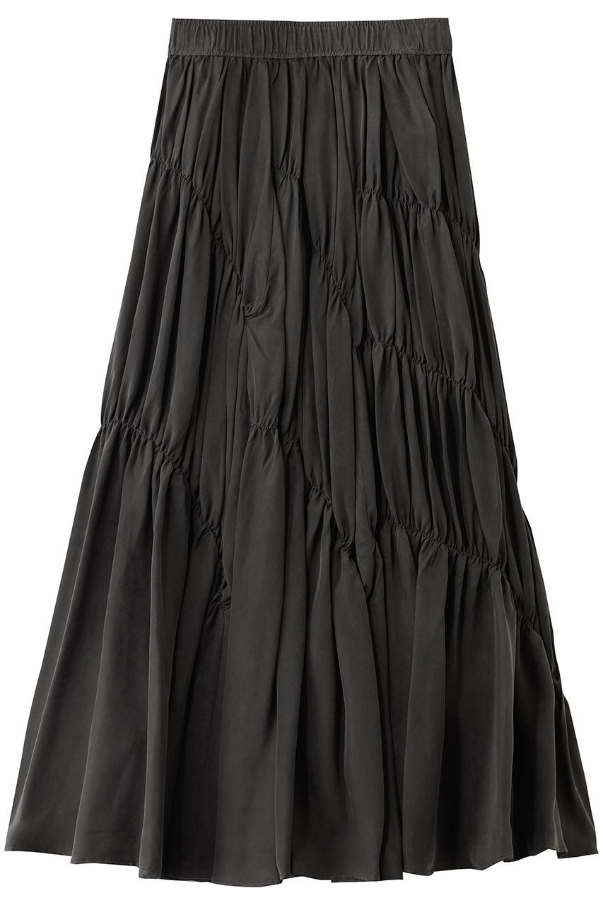 【スタニングルアー/STUNNING LURE】のパラシュートスカート インテリア・キッズ・メンズ・レディースファッション・服の通販 founy(ファニー) ファッション Fashion レディースファッション Fashion for Women スカート Skirts ロングスカート Long Skirts / Maxi & Midi Skirts おすすめ Recommended / Our Picks ギャザー Gathered, Ruffled ランダム Random, Irregular ロング Long, Long-Length 再入荷 Restock / Back in Stock グレー|ID: prp329100004881569 ipo3291000000036436136