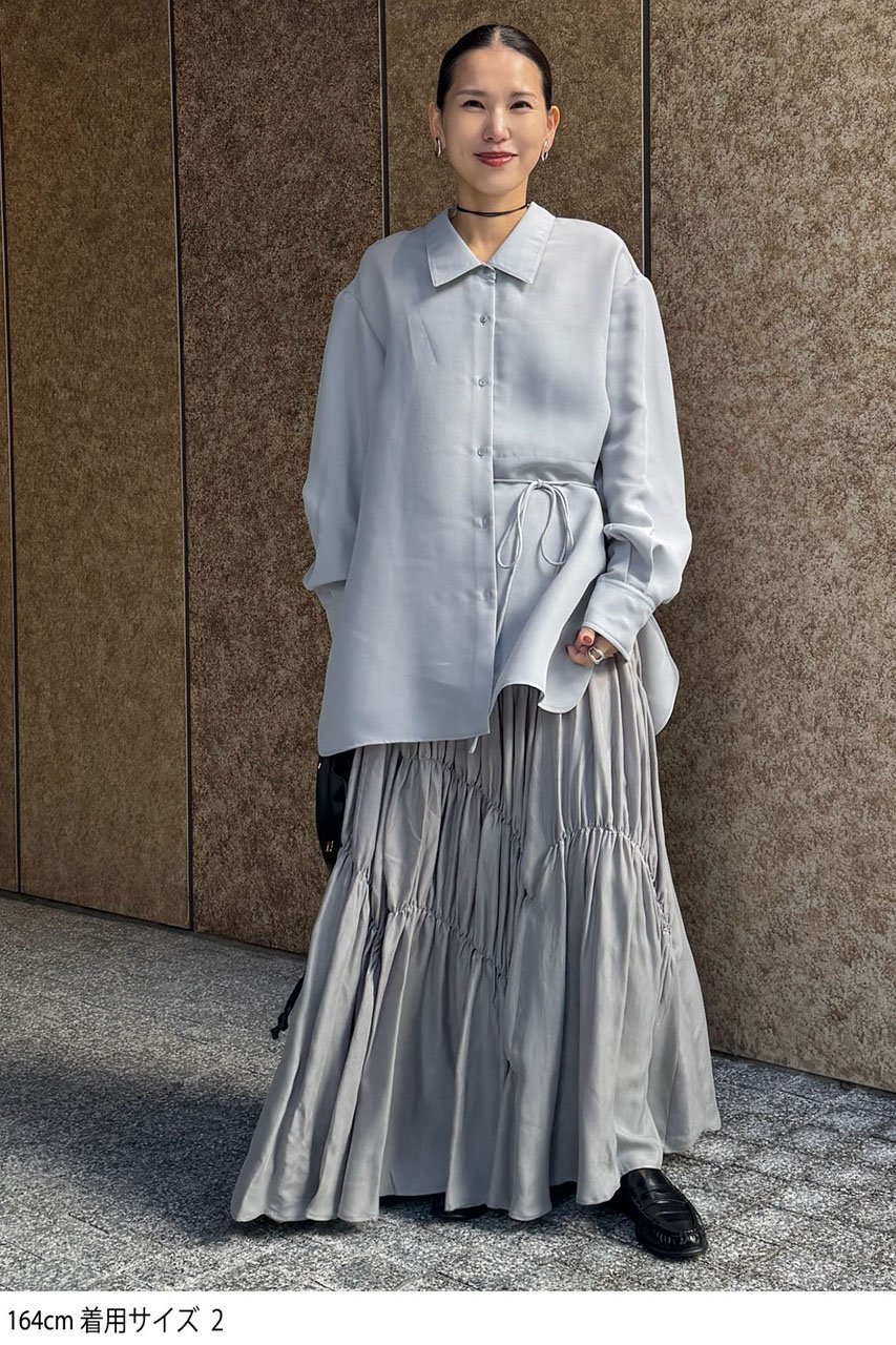 【スタニングルアー/STUNNING LURE】のパラシュートスカート 人気、トレンドファッション・服の通販 founy(ファニー) ファッション Fashion レディースファッション Fashion for Women スカート Skirts ロングスカート Long Skirts / Maxi & Midi Skirts おすすめ Recommended / Our Picks ギャザー Gathered, Ruffled ランダム Random, Irregular ロング Long, Long-Length 再入荷 Restock / Back in Stock other-6|ID: prp329100004881569 ipo3291000000036436152