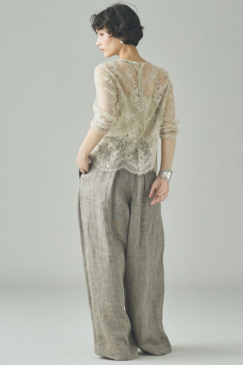 【カレンソロジー/Curensology】の〈C.S.G〉ダブルリネンパンツ 人気、トレンドファッション・服の通販 founy(ファニー) 　ファッション　Fashion　レディースファッション　Fashion for Women　パンツ　Pants & Trousers　タンブラー　Tumbler, Travel Mug　リネン　Linen, Linen Fabric　リラックス　Relax, Relaxed Fit　ロング　Long, Long-Length　ワイド　Wide, Wide Fit　other-8|ID: prp329100004881578 ipo3291000000036436226