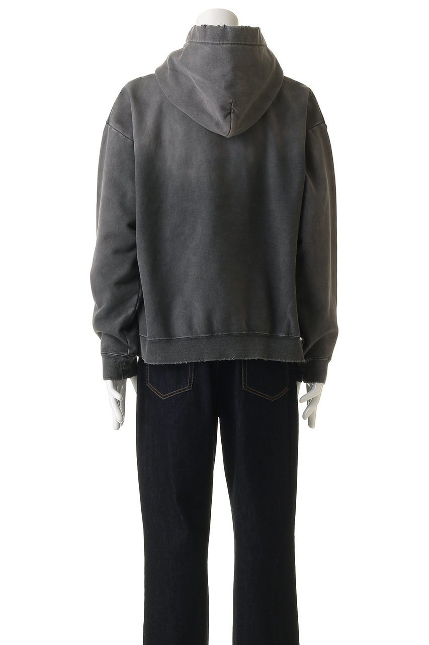 【メゾン ミハラヤスヒロ/Maison MIHARA YASUHIRO / MEN】の【MEN】【in-stru(men-tal).】フレンチ テリー ディストレスト フーディー 人気、トレンドファッション・服の通販 founy(ファニー) 　ファッション　Fashion　メンズファッション　Fashion for Men　トップス・カットソー　Cut & Sew Tops　パーカー・フーディー / カジュアルコーデ　Hoodies & Parkas　メンズシャツ　Shirts　なめらか　Smooth, Silky Texture　ダメージ　Distressed, Destroyed　バランス　Balance, Style Balance　フォルム　Silhouette, Form　フレンチ　French, French Style　other-4|ID: prp329100004881632 ipo3291000000036436703