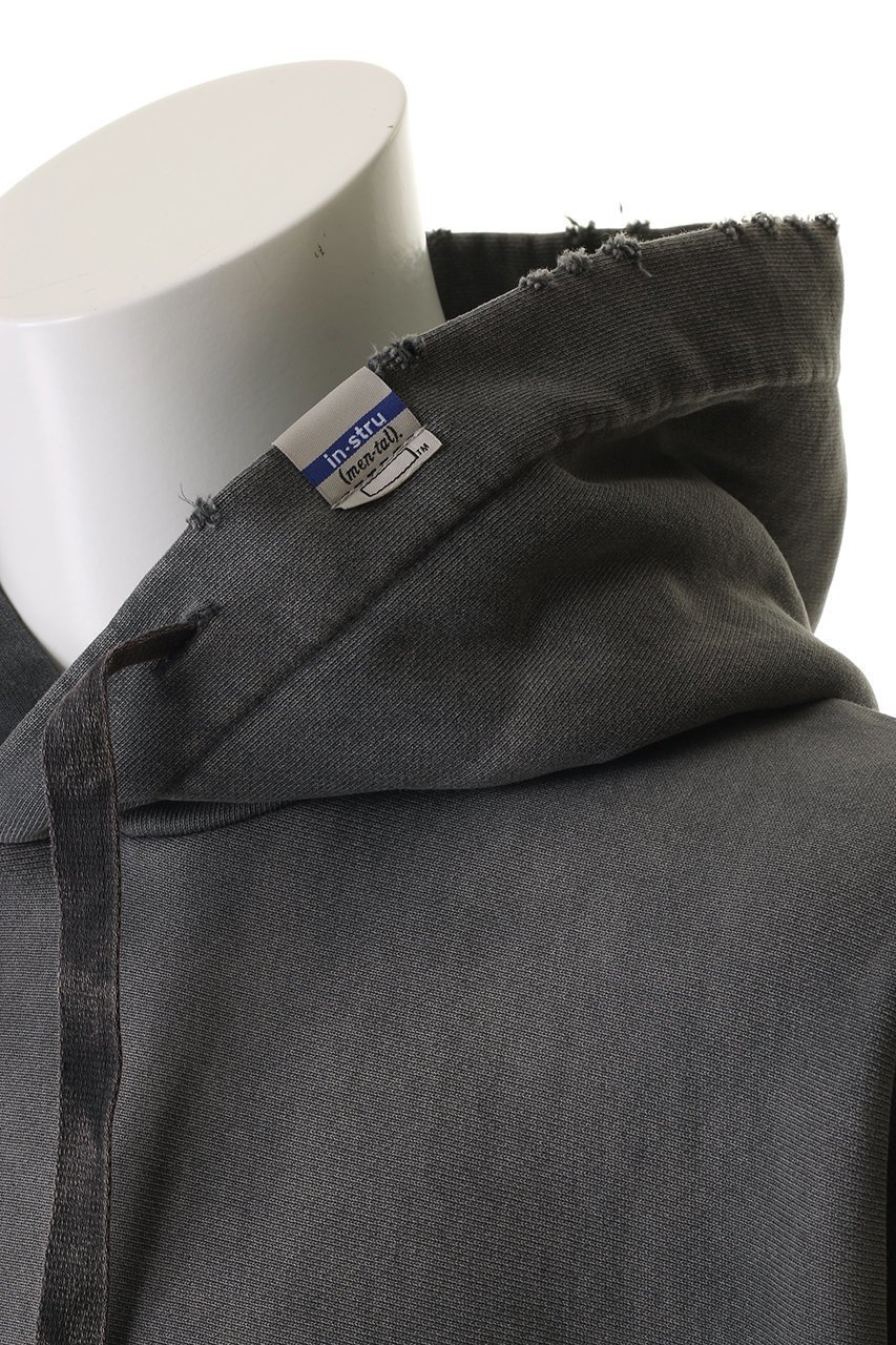 【メゾン ミハラヤスヒロ/Maison MIHARA YASUHIRO / MEN】の【MEN】【in-stru(men-tal).】フレンチ テリー ディストレスト フーディー 人気、トレンドファッション・服の通販 founy(ファニー) 　ファッション　Fashion　メンズファッション　Fashion for Men　トップス・カットソー　Cut & Sew Tops　パーカー・フーディー / カジュアルコーデ　Hoodies & Parkas　メンズシャツ　Shirts　なめらか　Smooth, Silky Texture　ダメージ　Distressed, Destroyed　バランス　Balance, Style Balance　フォルム　Silhouette, Form　フレンチ　French, French Style　other-6|ID: prp329100004881632 ipo3291000000036436708