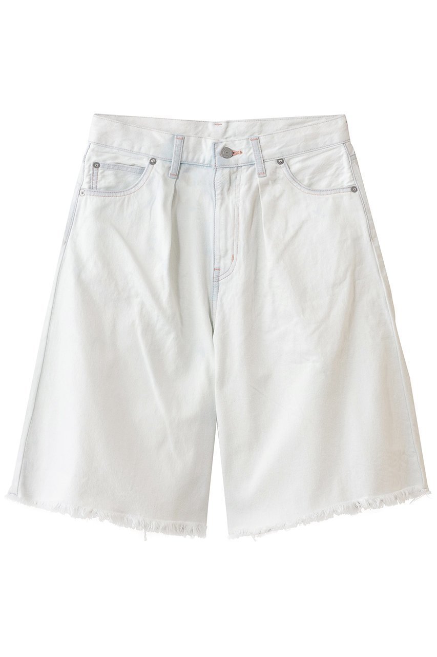 【マルティニーク/martinique】の【CURRENTAGE】デニムショートパンツ インテリア・キッズ・メンズ・レディースファッション・服の通販 founy(ファニー) 　ファッション　Fashion　レディースファッション　Fashion for Women　パンツ　Pants & Trousers　ショートパンツ・ハーフパンツ　High-Waisted & Relaxed Shorts　ショート　Short, Short Length　デニム　Denim, Jeans Material　フレア　Flare, Flared　ホワイト|ID: prp329100004881646 ipo3291000000036436778