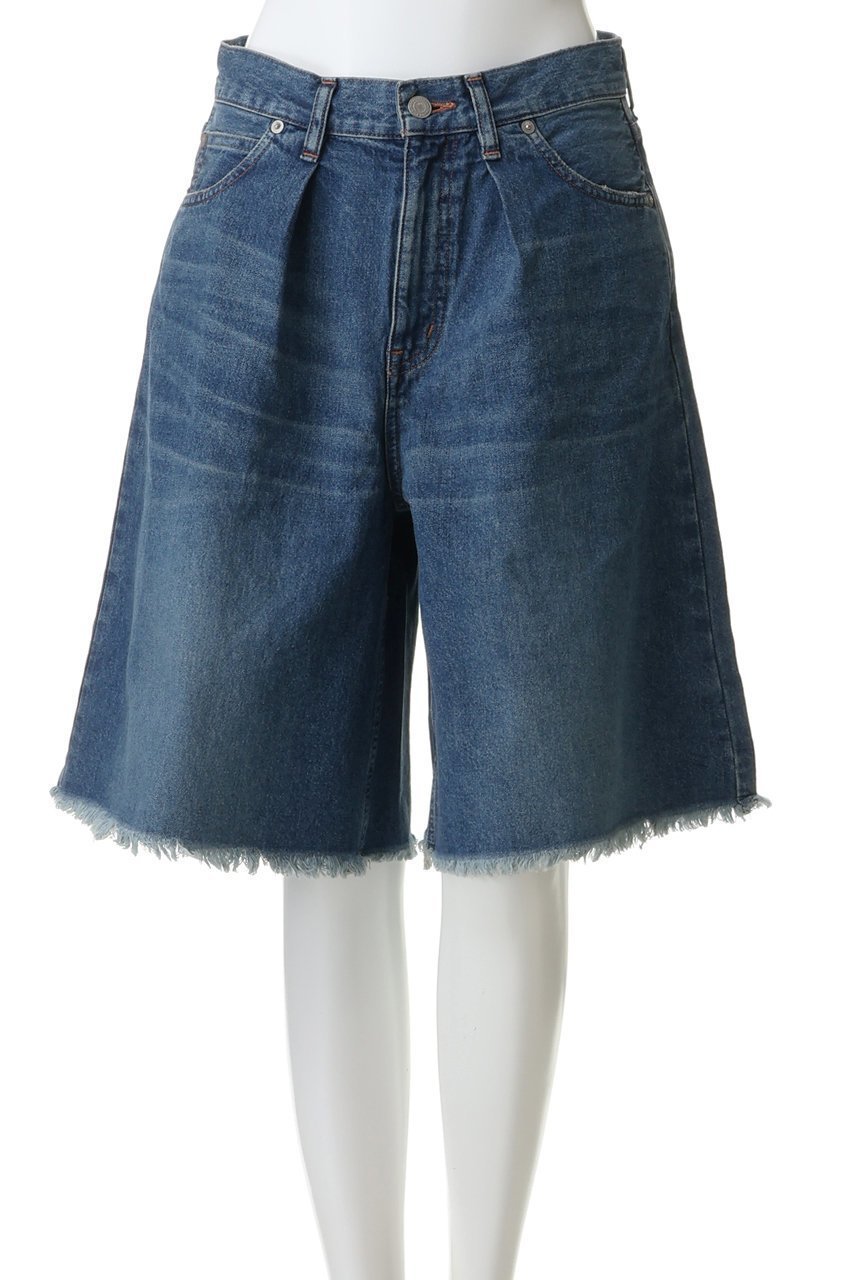 【マルティニーク/martinique】の【CURRENTAGE】デニムショートパンツ 人気、トレンドファッション・服の通販 founy(ファニー) 　ファッション　Fashion　レディースファッション　Fashion for Women　パンツ　Pants & Trousers　ショートパンツ・ハーフパンツ　High-Waisted & Relaxed Shorts　ショート　Short, Short Length　デニム　Denim, Jeans Material　フレア　Flare, Flared　other-2|ID: prp329100004881646 ipo3291000000036436780