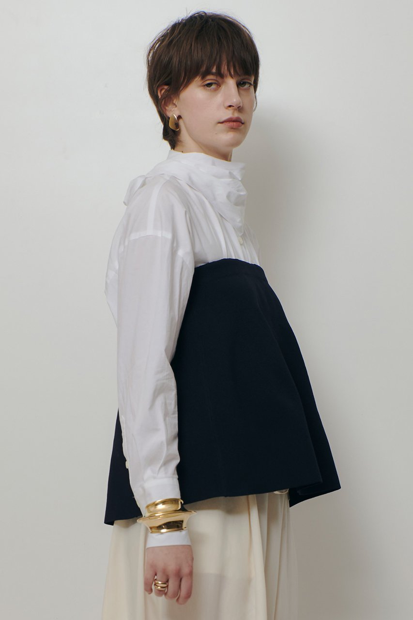 【アルアバイル/allureville】のニットビスチェ 人気、トレンドファッション・服の通販 founy(ファニー) 　ファッション　Fashion　レディースファッション　Fashion for Women　トップス・カットソー　Cut & Sew Tops　ニット　Knit Tops & Sweaters　カジュアルプルオーバー・ニットトップス　Pullovers & Knit Tops / Casual Pullovers　ビスチェ　Bustiers & Corset Tops / Layered Bustier Style　おすすめ　Recommended / Our Picks　バルーン　Balloon, Balloon Silhouette　フェミニン　Feminine, Girly　フレア　Flare, Flared　今季　This Season, Current Season　other-3|ID: prp329100004881651 ipo3291000000036436817