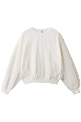 【プルミエ アロンディスモン/1er Arrondissement】 オーガンザレイヤードニットプルオーバー人気、トレンドファッション・服の通販 founy(ファニー) ファッション Fashion レディースファッション Fashion for Women トップス・カットソー Cut & Sew Tops ニット Knit Tops & Sweaters カジュアルプルオーバー・ニットトップス Pullovers & Knit Tops / Casual Pullovers シンプル Simple, Minimal スラックス Slacks, Dress Pants デニム Denim, Jeans Material ベーシック Basic, Essential エレガント 上品 Elegant |ID:prp329100004881659