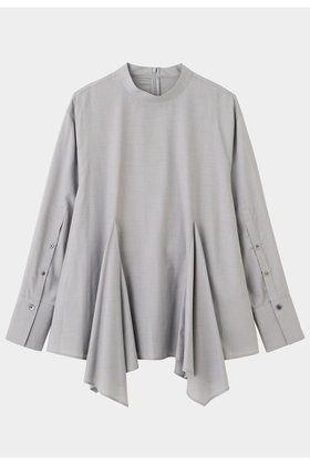 【ル フィル/LE PHIL】 スクエアヘムブラウス人気、トレンドファッション・服の通販 founy(ファニー) ファッション Fashion レディースファッション Fashion for Women トップス・カットソー Cut & Sew Tops シャツ・ブラウス・オフィスカジュアル Elegant Blouses & Button-Ups とろみ Fluid, Flowy Fabric シンプル Simple, Minimal スクエア Square, Square Shape スタンダード Standard, Basic スリーブ Sleeve, Long Sleeve / Short Sleeve ツイル Twist, Twisted Detail バランス Balance, Style Balance フォルム Silhouette, Form ロング Long, Long-Length |ID:prp329100004881671