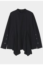 【ル フィル/LE PHIL】のスクエアヘムブラウス 人気、トレンドファッション・服の通販 founy(ファニー) ファッション Fashion レディースファッション Fashion for Women トップス・カットソー Cut & Sew Tops シャツ・ブラウス・オフィスカジュアル Elegant Blouses & Button-Ups とろみ Fluid, Flowy Fabric シンプル Simple, Minimal スクエア Square, Square Shape スタンダード Standard, Basic スリーブ Sleeve, Long Sleeve / Short Sleeve ツイル Twist, Twisted Detail バランス Balance, Style Balance フォルム Silhouette, Form ロング Long, Long-Length thumbnail ブラック|ID: prp329100004881671 ipo3291000000036436947