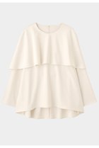 【ル フィル/LE PHIL】の起毛2WAYツイルブラウス 人気、トレンドファッション・服の通販 founy(ファニー) ファッション Fashion レディースファッション Fashion for Women トップス・カットソー Cut & Sew Tops シャツ・ブラウス・オフィスカジュアル Elegant Blouses & Button-Ups クラシカル Classical, Vintage-Inspired スタンダード Standard, Basic ストレッチ Stretch, Stretchy Fabric スマート Smart, Elegant スリーブ Sleeve, Long Sleeve / Short Sleeve ツイル Twist, Twisted Detail ドレープ Drape, Draping Fabric 定番 Standard, Basic Item 人気 Popular, Best Seller ロング Long, Long-Length thumbnail ホワイト|ID: prp329100004881674 ipo3291000000036436960