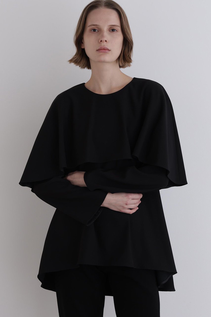 【ル フィル/LE PHIL】の起毛2WAYツイルブラウス 人気、トレンドファッション・服の通販 founy(ファニー) 　ファッション　Fashion　レディースファッション　Fashion for Women　トップス・カットソー　Cut & Sew Tops　シャツ・ブラウス・オフィスカジュアル　Elegant Blouses & Button-Ups　クラシカル　Classical, Vintage-Inspired　スタンダード　Standard, Basic　ストレッチ　Stretch, Stretchy Fabric　スマート　Smart, Elegant　スリーブ　Sleeve, Long Sleeve / Short Sleeve　ツイル　Twist, Twisted Detail　ドレープ　Drape, Draping Fabric　定番　Standard, Basic Item　人気　Popular, Best Seller　ロング　Long, Long-Length　other-2|ID: prp329100004881674 ipo3291000000036436963