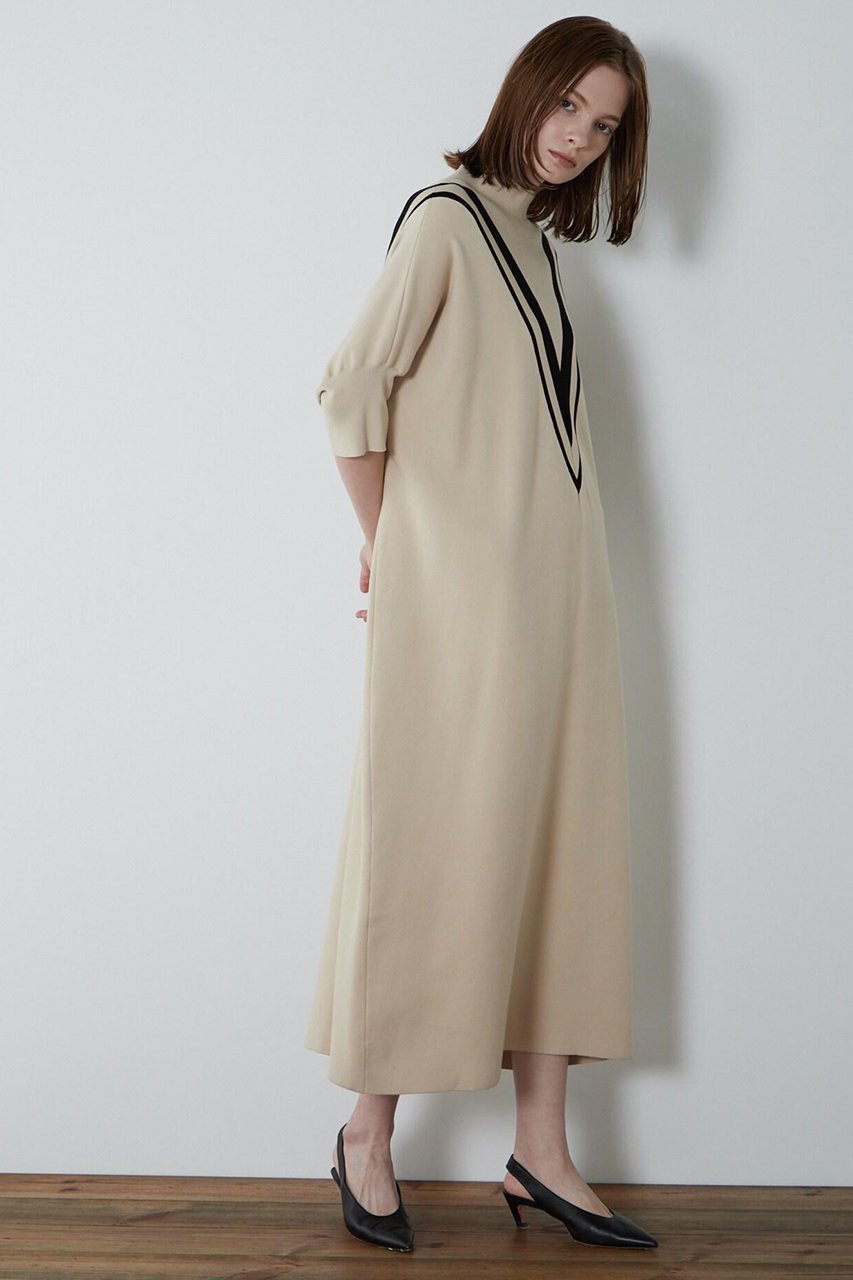 【ル フィル/LE PHIL】のラインオーバーワンピース 人気、トレンドファッション・服の通販 founy(ファニー) 　ファッション　Fashion　レディースファッション　Fashion for Women　ワンピース　Dresses　シンプル　Simple, Minimal　スタンダード　Standard, Basic　スリーブ　Sleeve, Long Sleeve / Short Sleeve　フォルム　Silhouette, Form　other-3|ID: prp329100004881679 ipo3291000000036437009