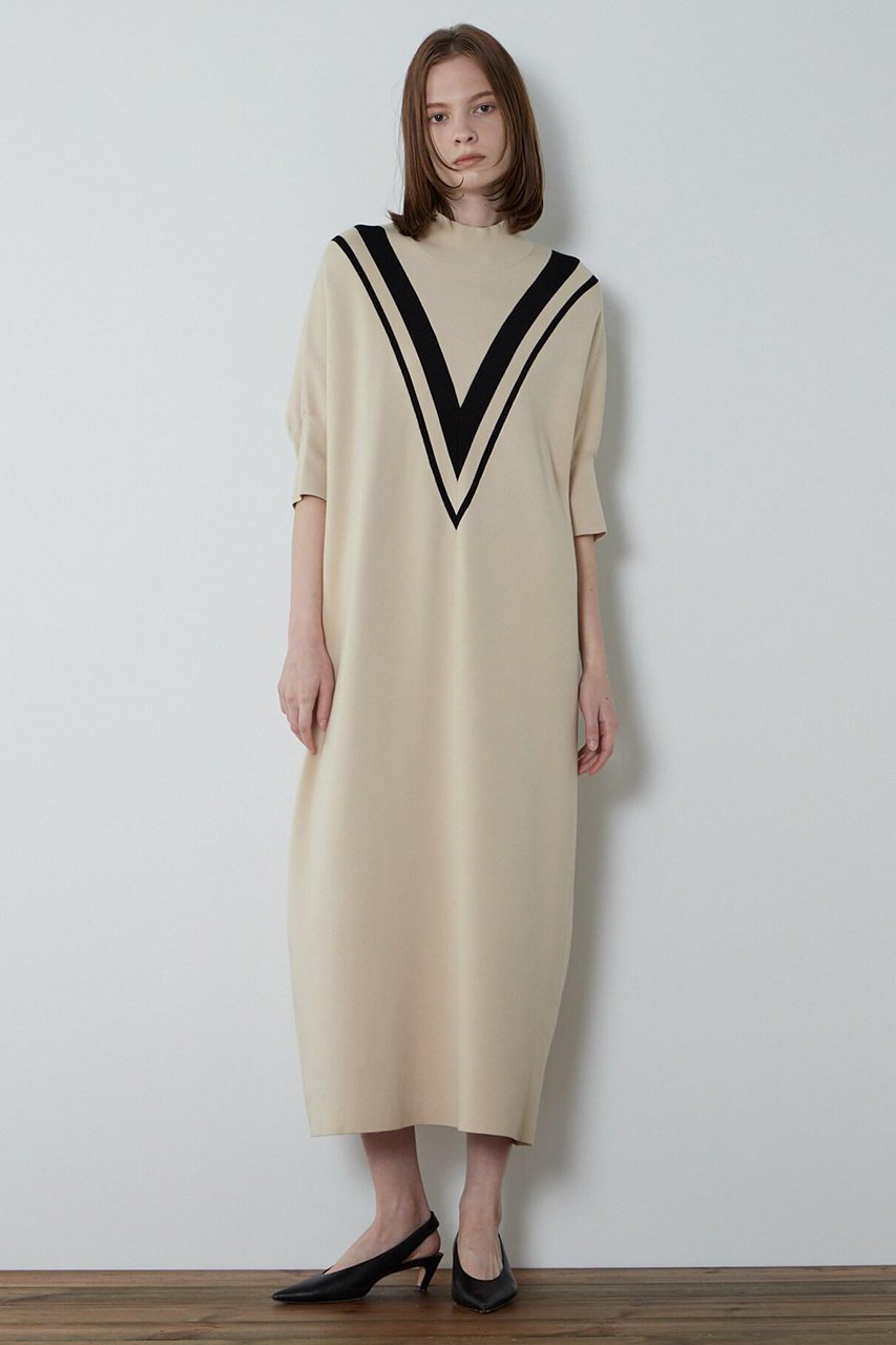 【ル フィル/LE PHIL】のラインオーバーワンピース 人気、トレンドファッション・服の通販 founy(ファニー) 　ファッション　Fashion　レディースファッション　Fashion for Women　ワンピース　Dresses　シンプル　Simple, Minimal　スタンダード　Standard, Basic　スリーブ　Sleeve, Long Sleeve / Short Sleeve　フォルム　Silhouette, Form　other-4|ID: prp329100004881679 ipo3291000000036437011