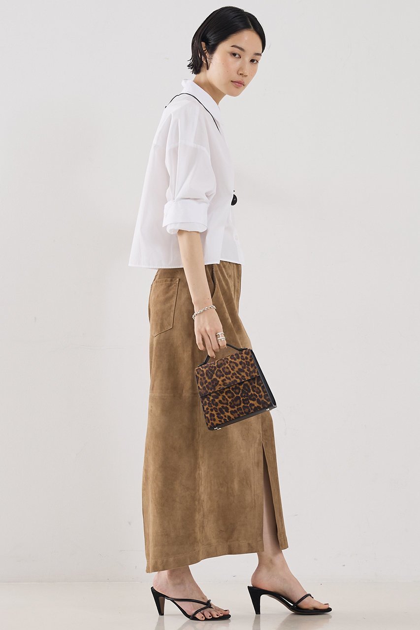 【ザ ストア バイ シー/THE STORE by C】の【COCUCA】スエードスリットスカート 人気、トレンドファッション・服の通販 founy(ファニー) 　ファッション　Fashion　レディースファッション　Fashion for Women　スカート　Skirts　ロングスカート　Long Skirts / Maxi & Midi Skirts　なめらか　Smooth, Silky Texture　スリット　Slit, Slit Detail　ロング　Long, Long-Length　other-6|ID: prp329100004881697 ipo3291000000036437161