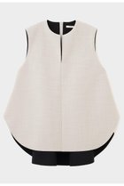 【ル フィル/LE PHIL】のライトボンディングノースリーブジレブラウス 人気、トレンドファッション・服の通販 founy(ファニー) ファッション Fashion レディースファッション Fashion for Women アウター Coat / Outerwear Collection トップス・カットソー Cut & Sew Tops キャミソール&ノースリーブ Camisoles & Sleeveless Tops シャツ・ブラウス・オフィスカジュアル Elegant Blouses & Button-Ups ベスト&ジレ / 重ね着スタイル Vests & Gilets シンプル Simple, Minimal スタンダード Standard, Basic ノースリーブ Sleeveless, No-Sleeve フォルム Silhouette, Form フラット Flat, Flat Shoes ボンディング Bonding, Bonded Fabric thumbnail ベージュ|ID: prp329100004881722 ipo3291000000036437352