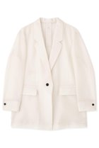 【アドーア/ADORE】のシルキーオーガンザジャケット 人気、トレンドファッション・服の通販 founy(ファニー) ファッション Fashion レディースファッション Fashion for Women アウター Coat / Outerwear Collection レディースジャケット・軽アウター Jackets オーガンジー Organza Fabric ジャケット Jacket, Outerwear テーラード Tailored, Tailored Fit ルーズ Loose, Oversized thumbnail ホワイト|ID: prp329100004881731 ipo3291000000036437407