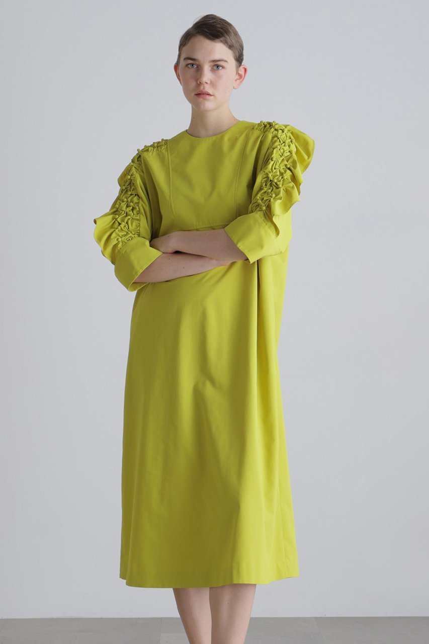 【アドーア/ADORE】のハンドスモッキングワンピース 人気、トレンドファッション・服の通販 founy(ファニー) 　ファッション　Fashion　レディースファッション　Fashion for Women　ワンピース　Dresses　チュニック　Tunic Tops & Dresses　サマー　Summer, Summer Style　タフタ　Taffeta, Structured Fabric　チュニック　Tunic, Long Top　ドレス　Dress, One-Piece　ロング　Long, Long-Length　エレガント 上品　Elegant　再入荷　Restock / Back in Stock　other-3|ID: prp329100004881734 ipo3291000000036437457