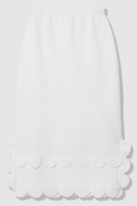 【アルアバイル/allureville】 【LOULOU WILLOUGHBY】パンチングスカラスカート人気、トレンドファッション・服の通販 founy(ファニー) ファッション Fashion レディースファッション Fashion for Women スカート Skirts ロングスカート Long Skirts / Maxi & Midi Skirts コンパクト Compact, Small Size スカラップ Scallop, Scalloped Edge スリット Slit, Slit Detail タイトスカート Pencil Skirt, Tight Skirt トレンド Trend, Trending Now フェミニン Feminine, Girly レース Lace, Lace Fabric ロング Long, Long-Length エレガント 上品 Elegant 再入荷 Restock / Back in Stock |ID:prp329100004881780