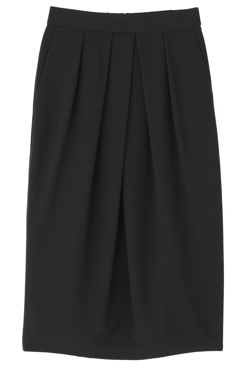 【アドーア/ADORE】のバックサテンジョーゼットスカート インテリア・キッズ・メンズ・レディースファッション・服の通販 founy(ファニー) 　ファッション　Fashion　レディースファッション　Fashion for Women　スカート　Skirts　ロングスカート　Long Skirts / Maxi & Midi Skirts　バッグ　Bags　サテン　Satin, Glossy Fabric　ジョーゼット　Georgette, Semi-Sheer Fabric　ストレッチ　Stretch, Stretchy Fabric　ロング　Long, Long-Length　ブラック|ID: prp329100004881785 ipo3291000000036437903