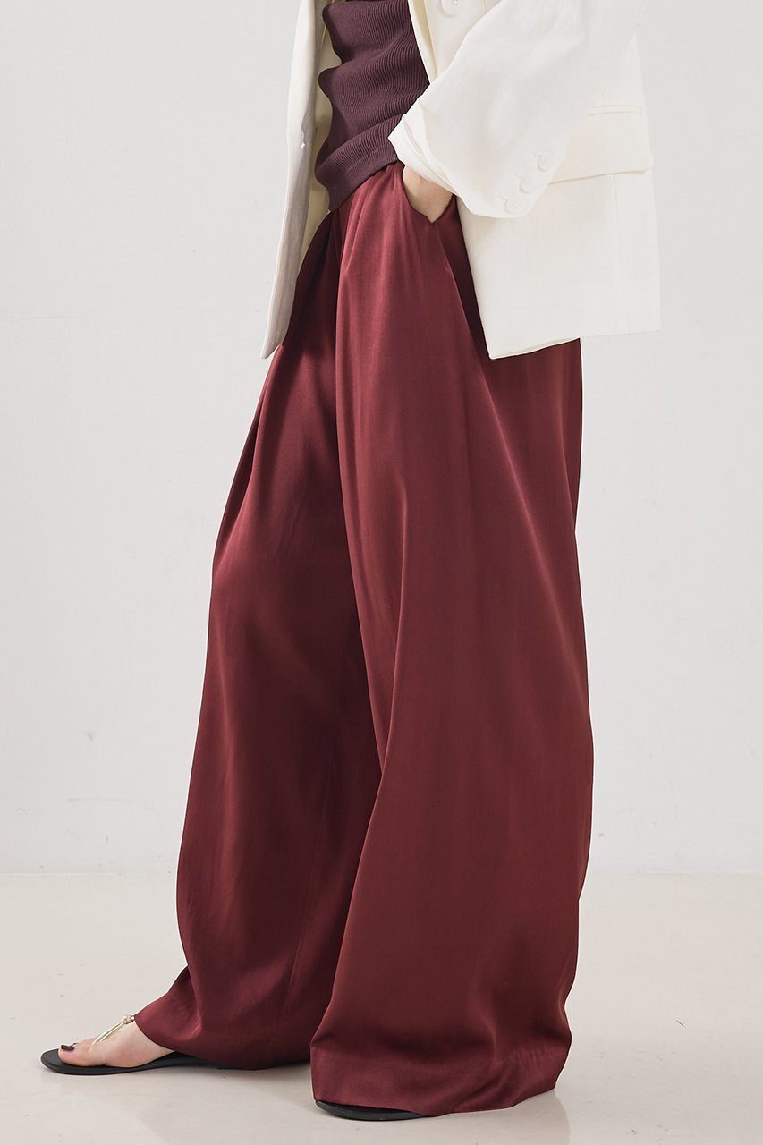 【ザ ストア バイ シー/THE STORE by C】の【COCUCA】ウォッシャブルシルクパンツ 大人の最旬トレンドファッション＆コーディネート founy(ファウニー) 　ファッション　Fashion　レディースファッション　Fashion for Women　パンツ　Pants & Trousers　なめらか　Smooth, Silky Texture　ギャザー　Gathered, Ruffled　シルク　Silk, 100% Silk　ストレッチ　Stretch, Stretchy Fabric　バランス　Balance, Style Balance　リュクス　Luxury, Elegant, High-End, Chic　再入荷　Restock / Back in Stock　夏　Summer　other-2|ID: prp329100004881826 ipo3291000000036870673